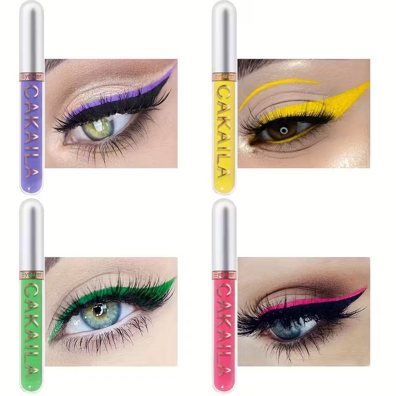 8 色セット防水アイライナーペン長持ちするグリッター & カ - Waterproof Liquid Eyeliner Pen のレビューと価格