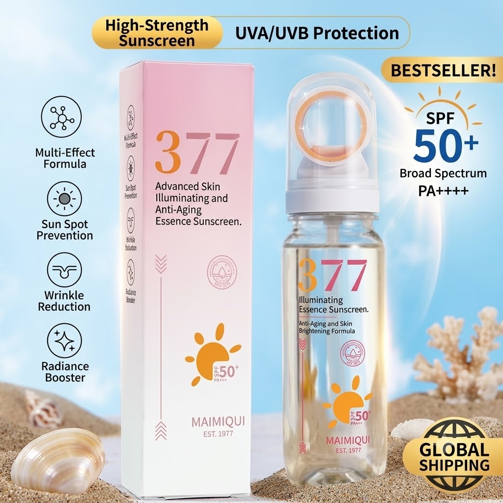 MAIMIQI 90 グラム 377 美白日焼け止めスプレー - Spf 50 Waterproof Sunscreen のレビューと価格