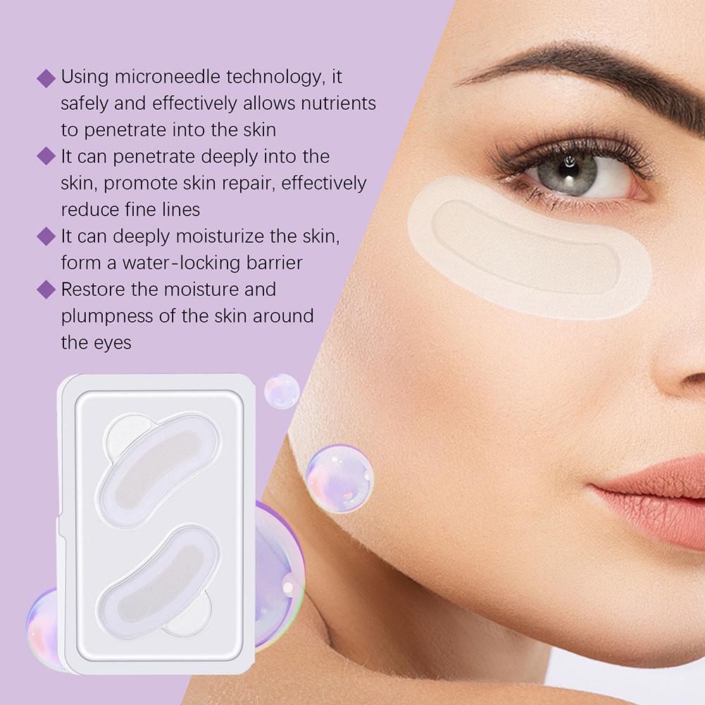 コラーゲンマイクロニードルアイパッチヒアルロン酸可溶性マイク - Collagen Under Eye Patches のレビューと価格