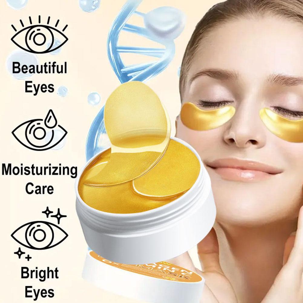 30 ペアアイパッチ保湿保湿クリスタルコラーゲンゲルアイマス - Collagen Under Eye Patches のレビューと価格