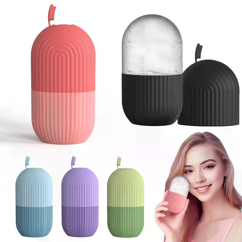 アイスフェイスローラー美容マッサージシリコーンアイスモールド - Face Ice Roller Puffiness のレビューと価格
