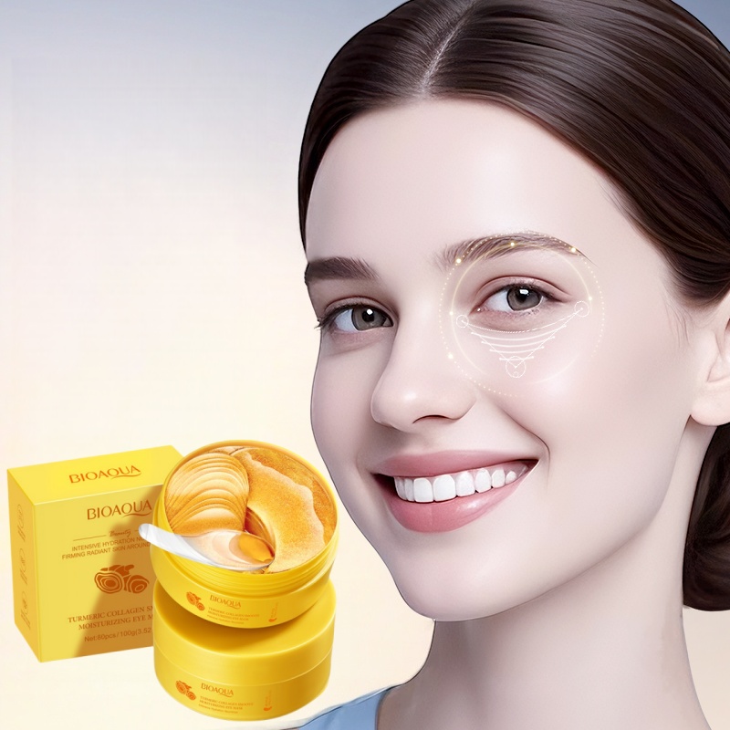 1箱80枚入りコラーゲン保湿アイマスク、アイパッチ、コラーゲ - Collagen Under Eye Patches のレビューと価格