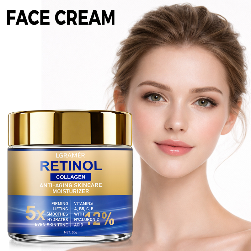 レチノールフェイスクリーム保湿しわ除去剤コラーゲンヒアルロン - Retinol Anti Wrinkle Cream のレビューと価格