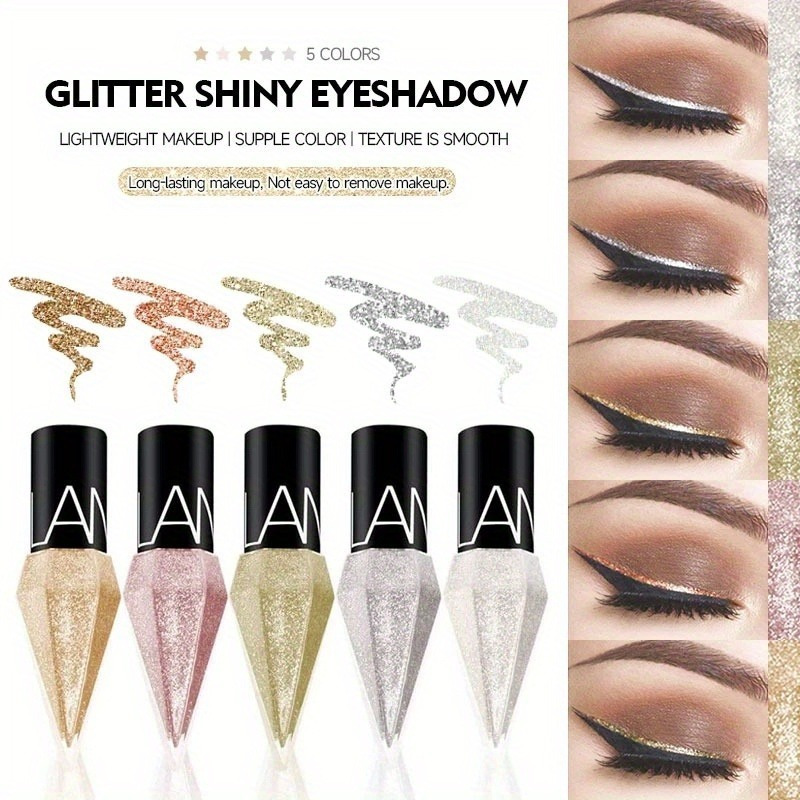 真珠光沢のあるグリッターダイヤモンド液体アイライナーシマーシ - Waterproof Liquid Eyeliner Pen のレビューと価格