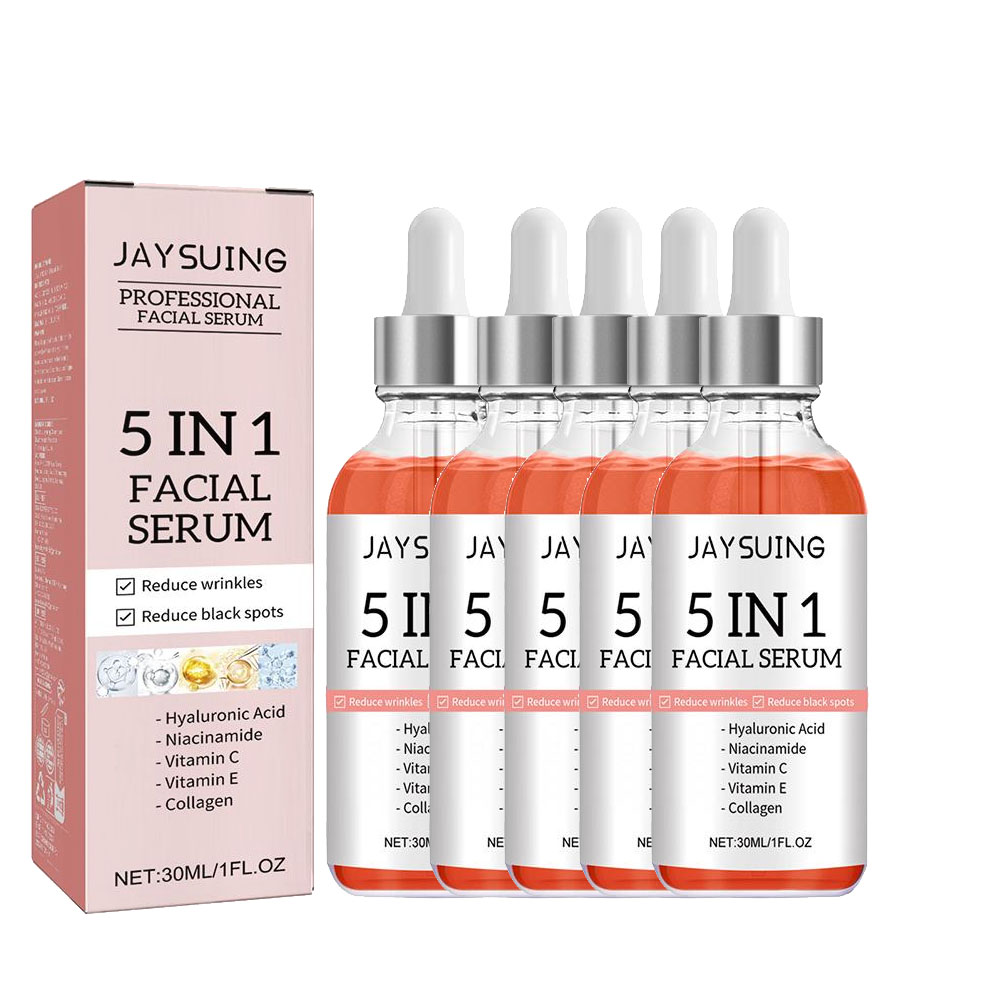 5 in 1 ビタミンC＆ヒアルロン酸フェイスセラム、引き締 - Niacinamide Pore Shrinking Essence のレビューと価格