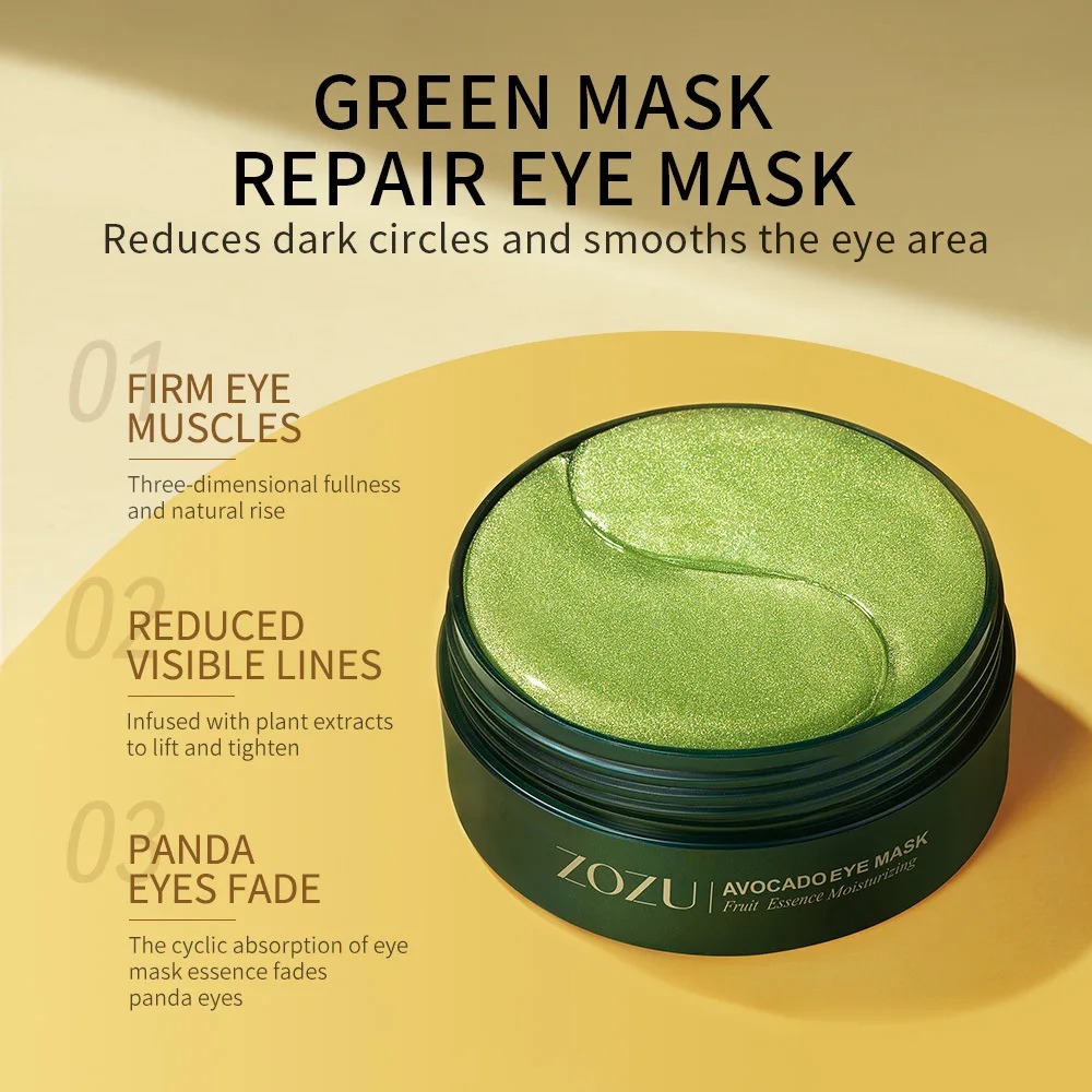 120 個アボカドゴールデンコラーゲンアイマスク抗くま除去ア - Collagen Under Eye Patches のレビューと価格