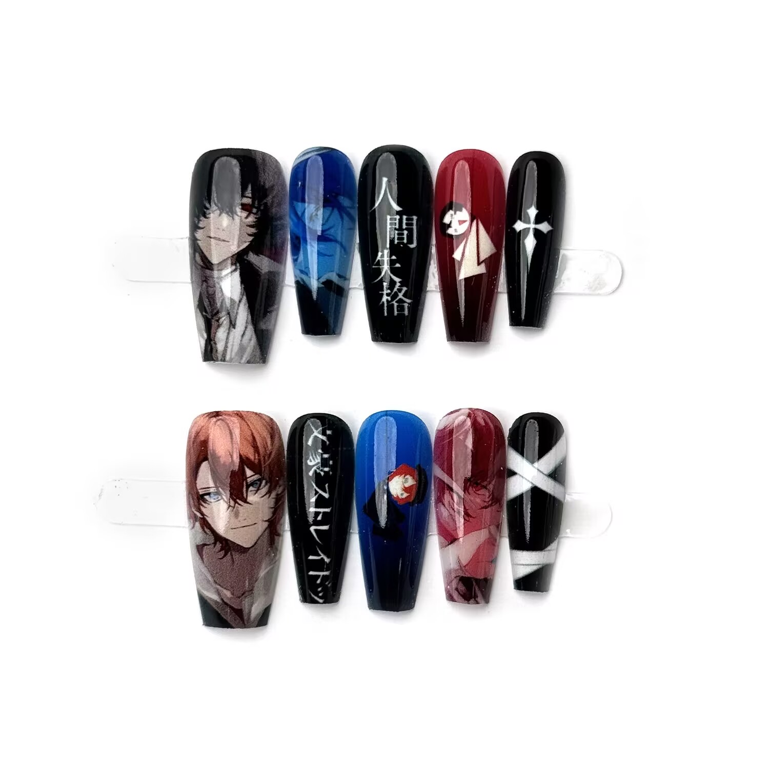 『文豪ストレイドッグス』ネイルアートウェアラブルネイル、新作 - Nail Art のレビューと価格
