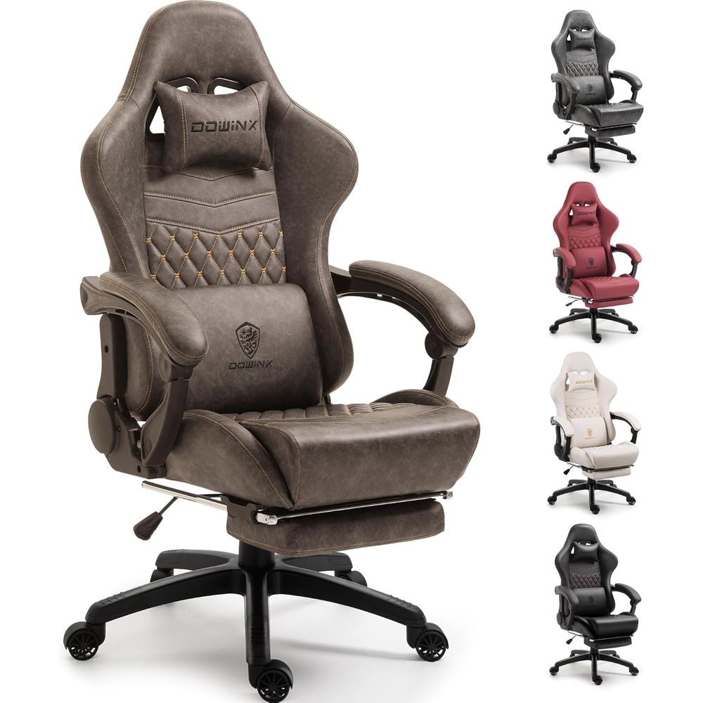 ビッグ＆トール ヴィンテージ ゲーミングチェア 大人用、耐荷 - Massage のレビューと価格
