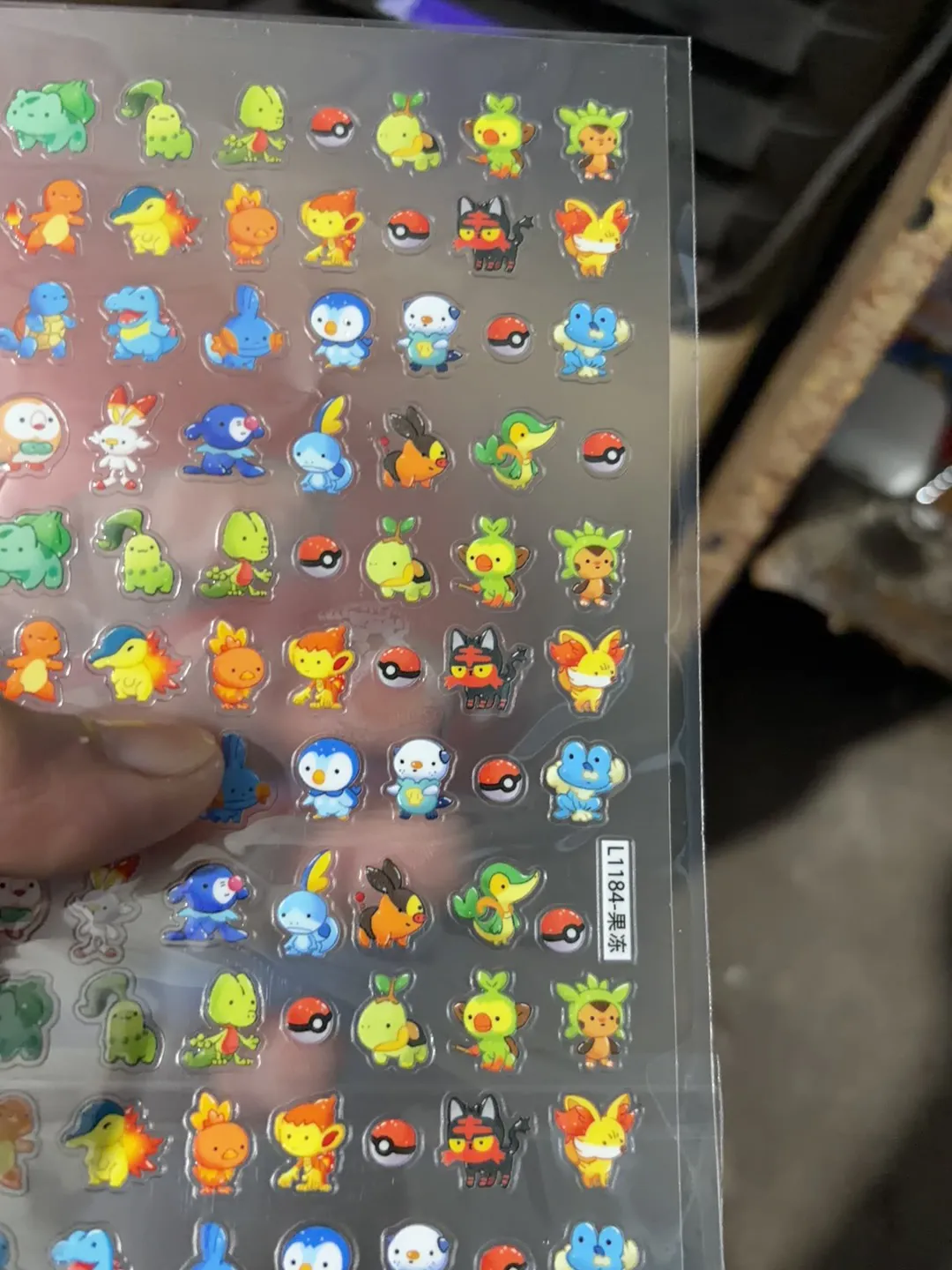   ネイルステッカー、ヒトカゲ、フシギダネ、アニメグッズ、レ - Nail Art のレビューと価格