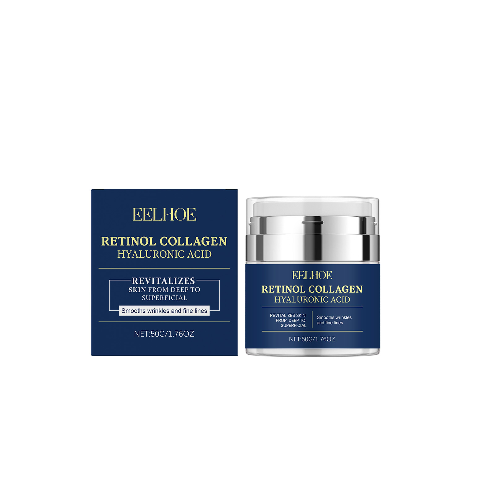 EELHOE レチノールコラーゲンクリーム しわ除去 細かい - Retinol Anti Wrinkle Cream のレビューと価格